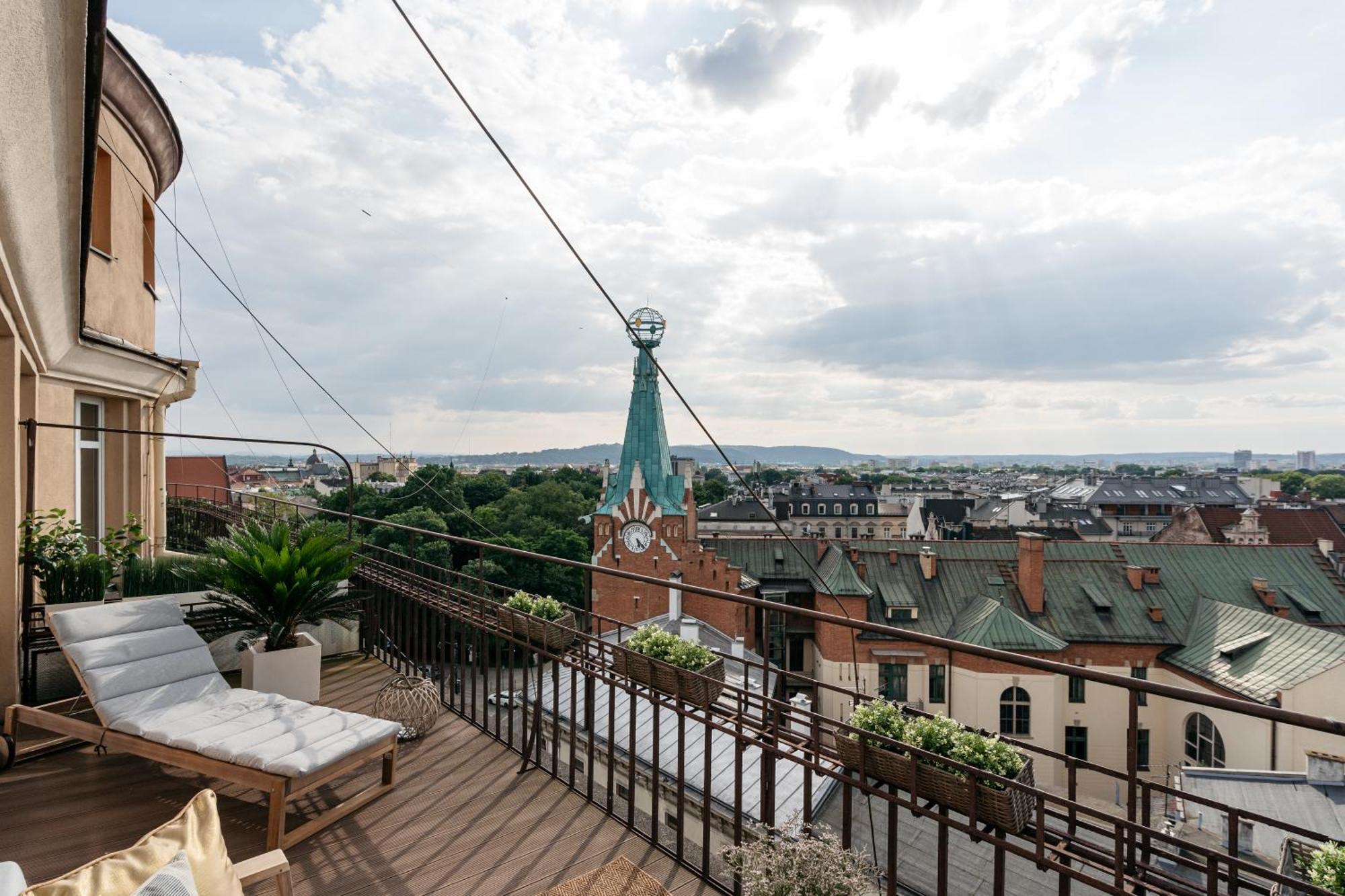 クラクフPenthouse Panorama - Loftaffairアパートメント エクステリア 写真